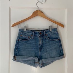 Lightly worn Madewell jean shorts